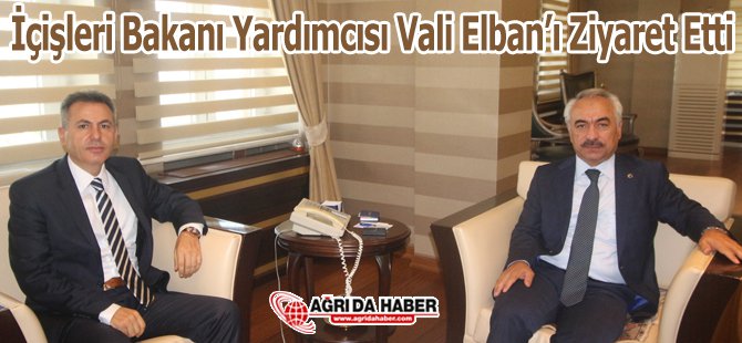 İçişleri Bakanı Yardımcısı Mehmet Ersoy Ağrı'da