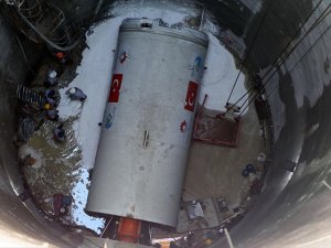 İlk Yerli Tünel Açma Makinesin Faaliyete Sokuldu