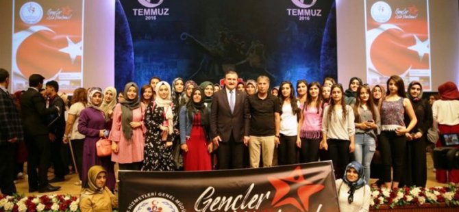 Ağrı'lı Gençler  'Gençler Asla Unutmaz' sloganıyla Ankara'ya gidiyor