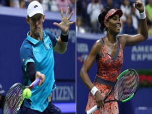 Kevin Anderson Ve Venus Williams Yarı Finale Yükseldi