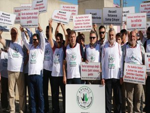 Kocaeli'de Fetö Sanıklarına Protesto