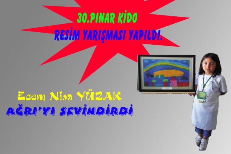 30.PINAR KİDO RESİM YARIŞMASI YAPILDI