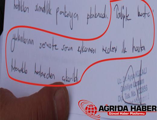 Hastane Müdürüne Belgeli Yanıt ? Hastane Müdürüne Belgeli Yanıt ?
