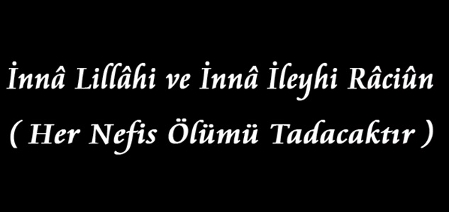 Meslektaşımız Nurettin Adıgüzel' in Babası Vefat Etti!