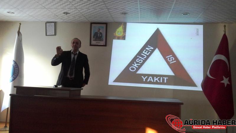 Ağrı Belediye Personeline İş Güvenliği Eğitimi Verildi Ağrı Belediye Personeline İş Güvenliği Eğitimi Verildi