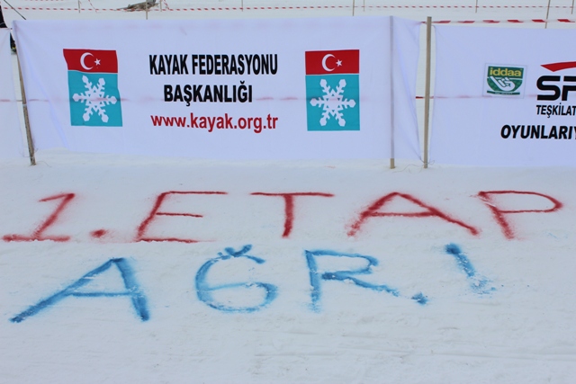 Kayaklı Koşu1. Etap Türkiye Şampiyonası Ağrı'da Yapılacak
