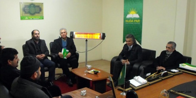 Hüda Par'a geçmiş olsun ziyareti