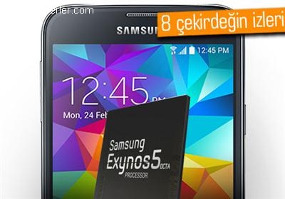 Samsung Galaxy S5'in 8 Çekirdekli Sürümü Gözüktü