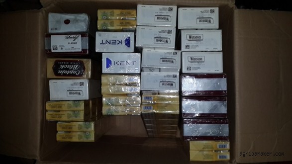23 Bin 200 Paket Kaçak Sigara Ele Geçirildi