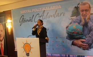Ak Parti Genel Başkan Yardımcısı Sosyal Politikalar Başkanı Öznur ÇALIK Ağrı'da