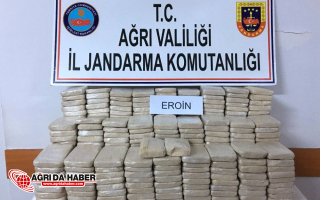 Ağrı'da 212 Kilo Eroin Ele Geçirildi! Zehir Tacirlerine Geçit Yok!