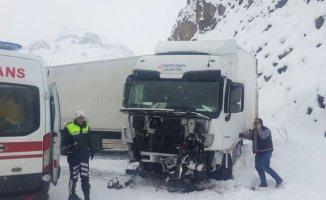 Eleşkirt’te trafik kazası: 1 yaralı