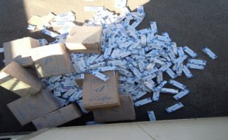 Erzurum’da 11 bin 500 paket kaçak sigara ele geçirildi