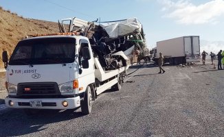 Van'da ki Trafik Kazasında Ölenlerin Taziye için Geldikleri Ortaya Çıktı