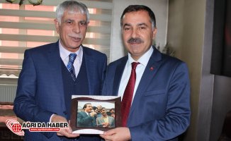 Ağrı Ak Parti İl Başkanı Abbas Aydın AGC'yi ziyaret etti