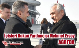 İçişleri Bakan Yardımcısı Mehmet Ersoy, Diyadin, Doğubayazıt ve Tutak ilçelerini ziyaret etti