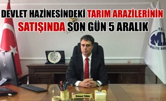 Ağrı'da Satılacak Tarım Arazileri İçin Son Gün 5 Aralık