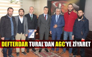 Ağrı Defterdarı Mehmet Tural'dan Ağrı Gazeteciler Cemiyeti'ne Ziyaret