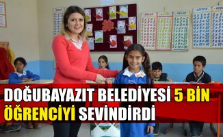 Doğubayazıt Belediyesi'nden 5 Bin Öğrenciye 'Sıcak' Yardım