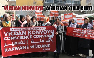 Vicdan Konvoyu Kadınlar İçin Ağrı'dan Yola Çıktı