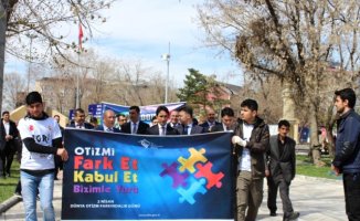 Ağrı'da '2 Nisan Dünya Otizm Farkındalık Günü'n de Çocuklar piknikte Buluştu