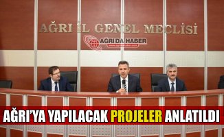 Vali Süleyman Elban Ağrı'da Yapılacak Projeleri Anlattı