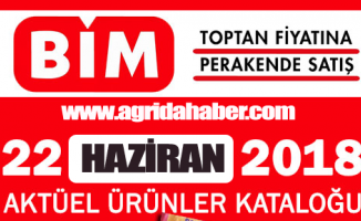 BİM 22 Haziran 2018 Fırsat Aktüel ürünleri