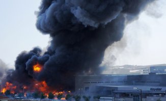 Gaziosmanpaşa'da Fabrikada Yangın