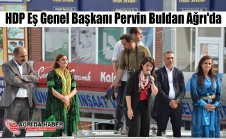 HDP Eş Genel Başkanı Pervin Buldan Ağrı'da