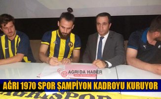 Ağrı 1970 Spor'da Şampiyonluk Kadro! Transfer Üstüne Transfer