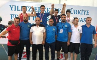 Ağrılı Boksör Ferhat İncekaya Türkiye İkincisi