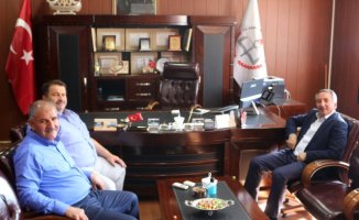 Rektör Abdulhalik Karabulut'tan Milli Eğitim Müdürü Yakup Turan'a Ziyaret
