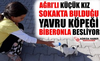 Ağrı'lı Küçük Kız'dan Örnek Davranış!