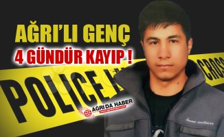 Ağrı'lı Genç Emrah Budak 4 Gündür kayıp