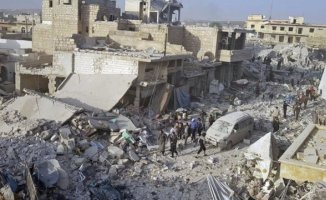 Esad İdlib'i Yine Vurdu Çok Sayıda Ölü Var