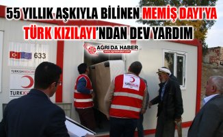 55 Yıllık Aşkıyla Bilinen Memiş Dayı'ya Kızılay'dan Dev Yardım