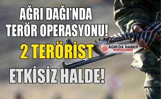 Ağrı'da Terör Operasyonu! 2 Terörist Etkisiz Hale Getirildi!