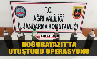 Ağrı Doğubayazıt'ta Amfetamin-Morfin Operayonu