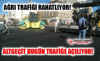 Ağrı Dörtyol Kavşağı Trafiğe Açılıyor