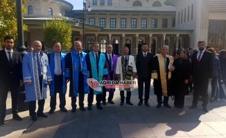 Ağrı İbrahim Çeçen Üniversitesi Senatosu YÖK Akademik Açılış Törenine Katıldı