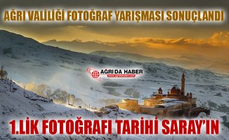 Ağrı Valiliği'nin Düzenlediği Fotoğraf Yarışması Sonuçlandı