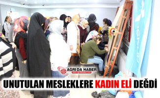 Ağrı'da Unutulan Mesleklere Kadın Eli Değdi