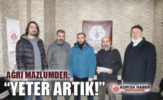 Ağrı Mazlumder: "28 Şubat Mahkumları Derhal Serbest Bırakılsın"