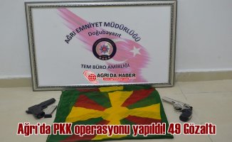 Ağrı’da PKK Operasyonu Gerçekleşti 49 Kişi Gözaltına Alındı