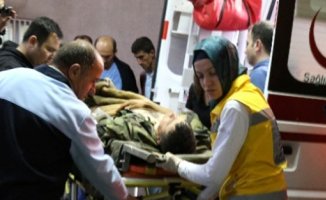 Hakkari'de Yıldırım Düştü! 6 Asker Yaralı!