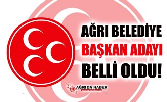 MHP Ağrı Belediye Başkan Adayı Belli Oldu!