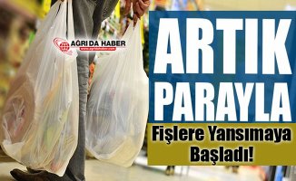 Naylon Poşet fiyatları Alışveriş fişlerine yansımaya başladı