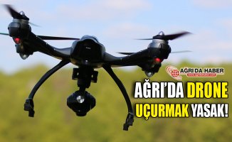 Ağrı'da İnsansız Hava Aracı (Drone) Uçurma Yasağı