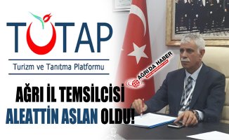 TUTAP Ağrı İl Temsilciliğine Aleattin Aslan Getirildi