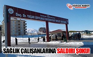 Ağrı Doğubayazıt'ta İki Sağlık Çalışanına Saldırı